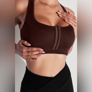 POPFLEX Brown Sports Bra